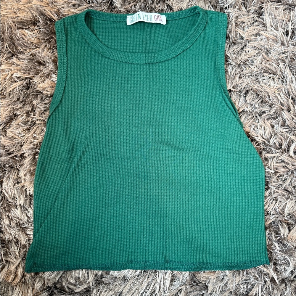 Green Tank Top